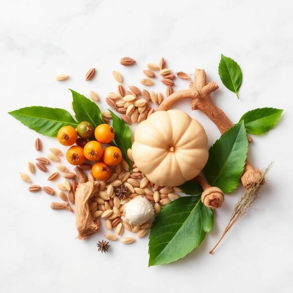 Natural ingredients in ProstaVive: saw palmetto, pumpkin seeds and botanicals